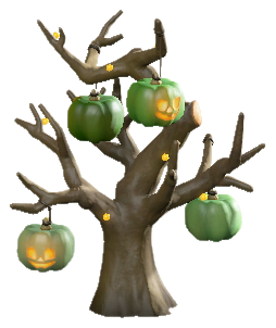 ACNH - The Green version of Spooky Tree