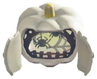 ACNH - The Monochrome version of Spooky Trick Lamp