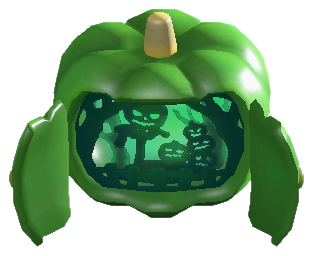 ACNH - The Green version of Spooky Trick Lamp