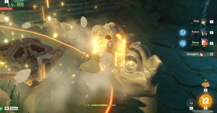 Genshin - Ruin Defender - Jump