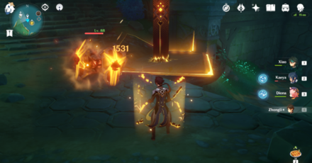 Genshin - Ruin Defender - Laser