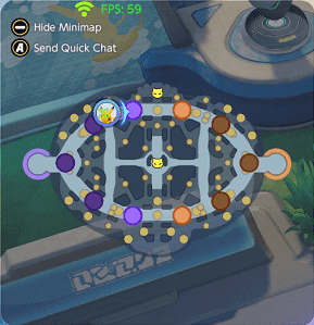 Pokemon UNITE - Minimap Expanded