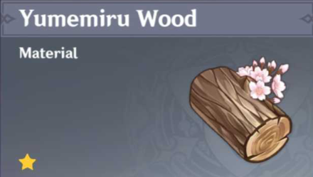 Genshin Impact - How to Get Yumemiru Wood and Effects