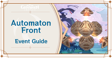 Genshin Impact - Automaton Front Event Guide