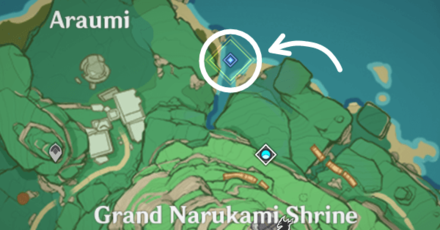 Genshin - Ruins Location
