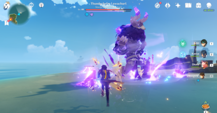 Genshin Impact - Thunderhelm Lawachurl - Armor