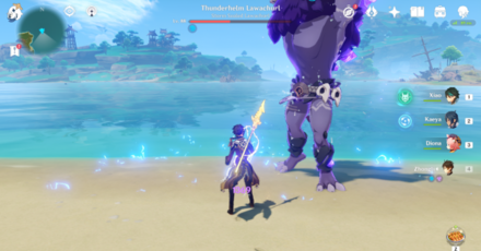 Genshin Impact - Thunderhelm Lawachurl - Smash