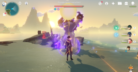 Genshin Impact - Thunderhelm Lawachurl - Slime