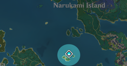 Inazuma - Violet Court Domain Map Location