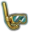 Gold Swim Goggles
 Icon