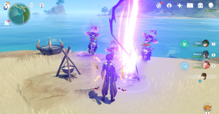 Genshin Impact - Electro Samachurl - Lightning Strike