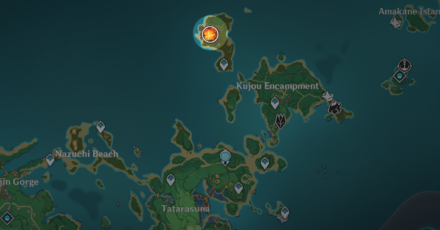 Genshin - Pyro Hypostasis Location