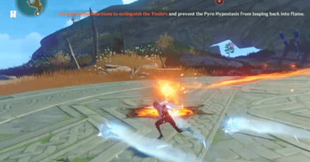Genshin - Pyro Hypostasis - Extinguish Tinders