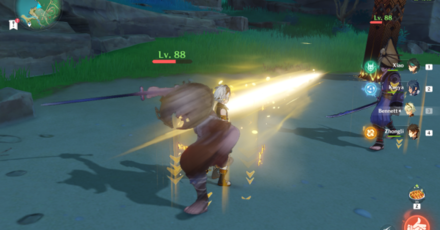 Genshin Impact - Nobushi Hitsukeban - Forward Slash