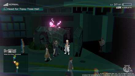 West Exit Bus Terminal - Pig Noise Symbol