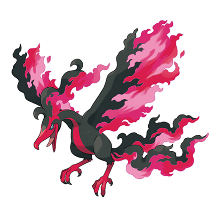 Online Competition Shiny Galarian Moltres - Sword & Shield