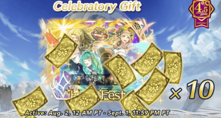 Celebratory Gifts Fire Emblem Heroes FEH