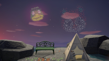 ACNH - Kappn Fireworks