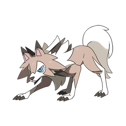 Pokemon BDSP Lycanroc (Midday Form)