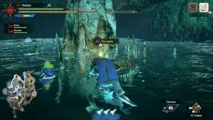 Monster Hunter Rise - 6th Bonepile in Lava Caverns