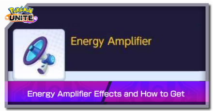 Held Item - Energy Amplifier Banner