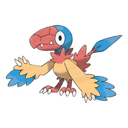 662 Fletchinder  Bird pokemon, Pokemon, Flying type pokemon