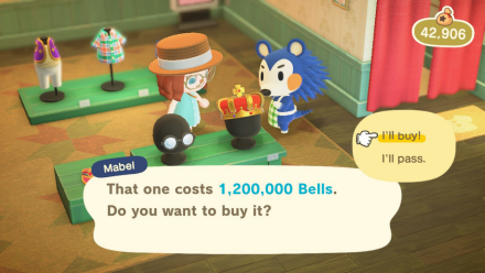 ACNH - How to Get Royal Clothes - Buy Royal Crown