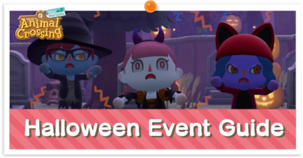 ACNH - Halloween Event Dates, Items, and Activities partial