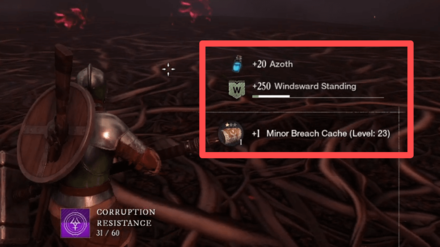 New World - Corruption Breach Azoth Reward