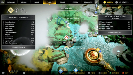 Fourth Dragon Tear Map