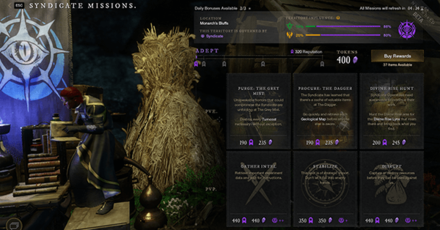 New World - Do Faction Missions