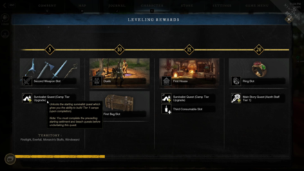 New World - How to Upgrade Camps