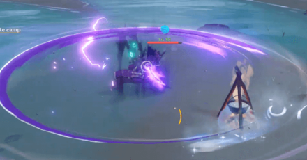 Genshin - Kairagi Dancing Thunder - Wide Slash