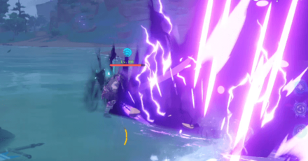 Genshin - Kairagi Dancing Thunder - Jumping Slash