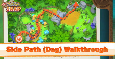 New Pokemon Snap - Side Path (Day) Walkthrough