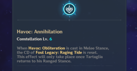 Genshin - Tartaglia Constellation 6