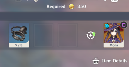 Genshin - Mona Passive Talent