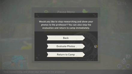 New Pokemon Snap - Skipping Evaluations