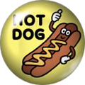 NEO TWEWY Heartful Hot Dog Pin