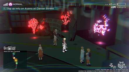 West Exit Bus Terminal - Pig Noise Symbol