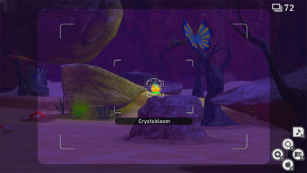 New Pokemon Snap - Badlands (Night) Crystabloom1