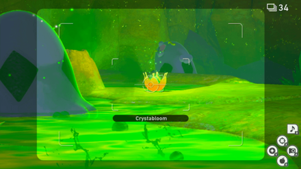 New Pokemon Snap - Badlands (Night) Crystabloom3