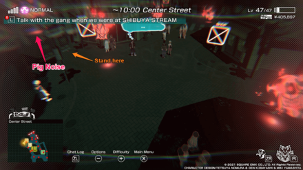 Center Street (Top of Truck) - Pig Noise Symbol