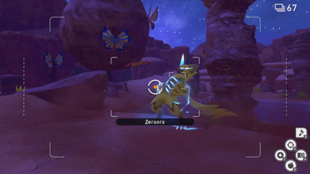 New Pokemon Snap - Zeraora 4 Star Step5