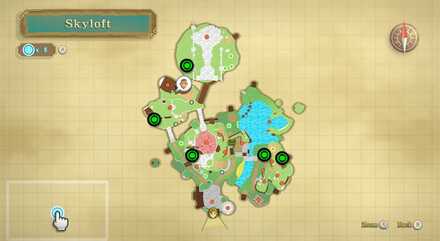 Sky Stag Beetle Map - Skyloft