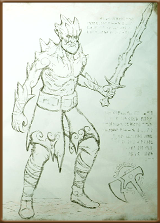 Hel-Reaver Lord Bestiary Entry