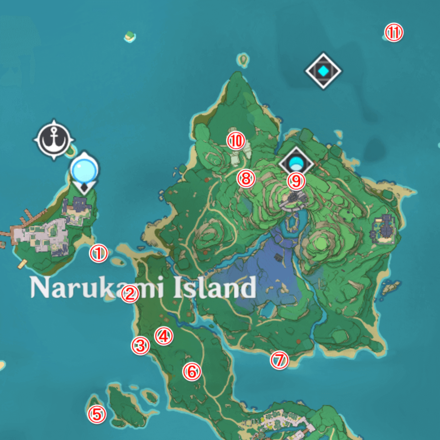 Version [Walkthrough Guide] INAZUMA Chest Location Narukami, 48% OFF