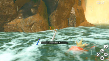 New Pokemon Snap - Gyarados 1 Star Step2