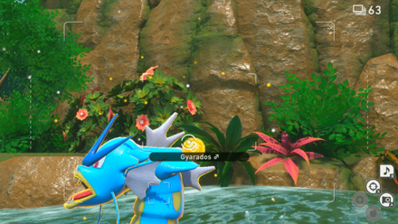 New Pokemon Snap - Gyarados 3 Star Step5