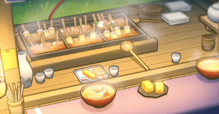 Genshin - Street Food Stall Photo Memory